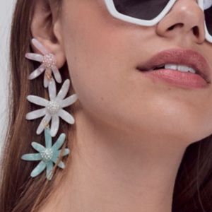 For Love and Lemons Ryder Daisy Earrings